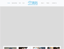 Tablet Screenshot of irismadagascar.org